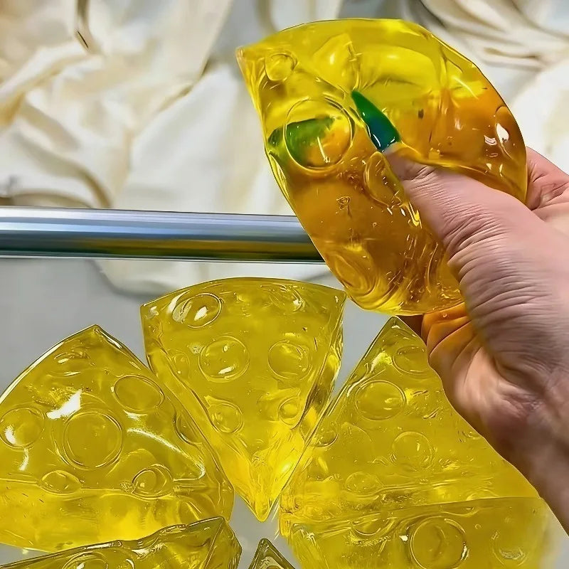 Cheesy Squishy Stress Relievers